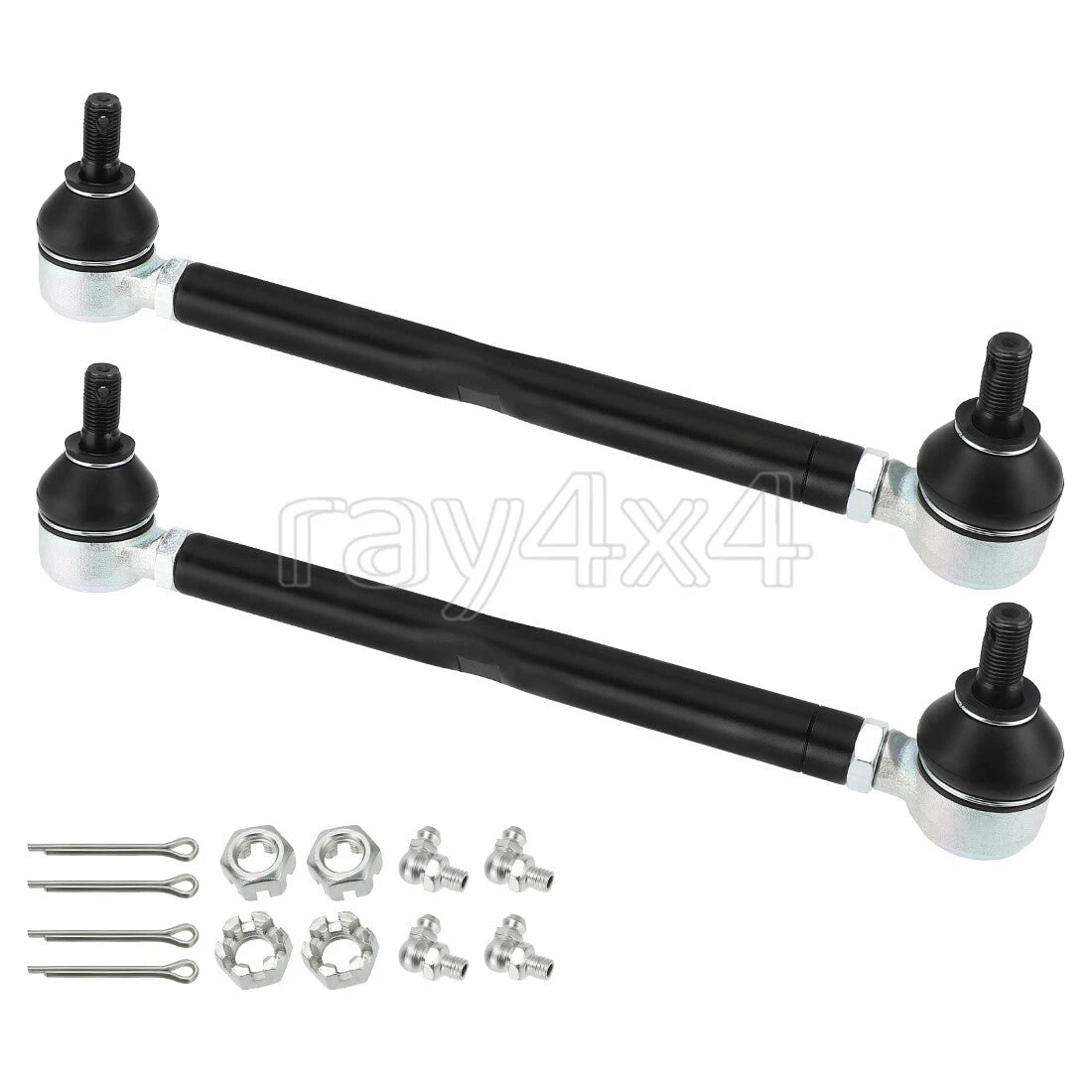 2x Steering Tie Rod & Shaft Assembly for EZGO TXT Medalist (1994–2000)