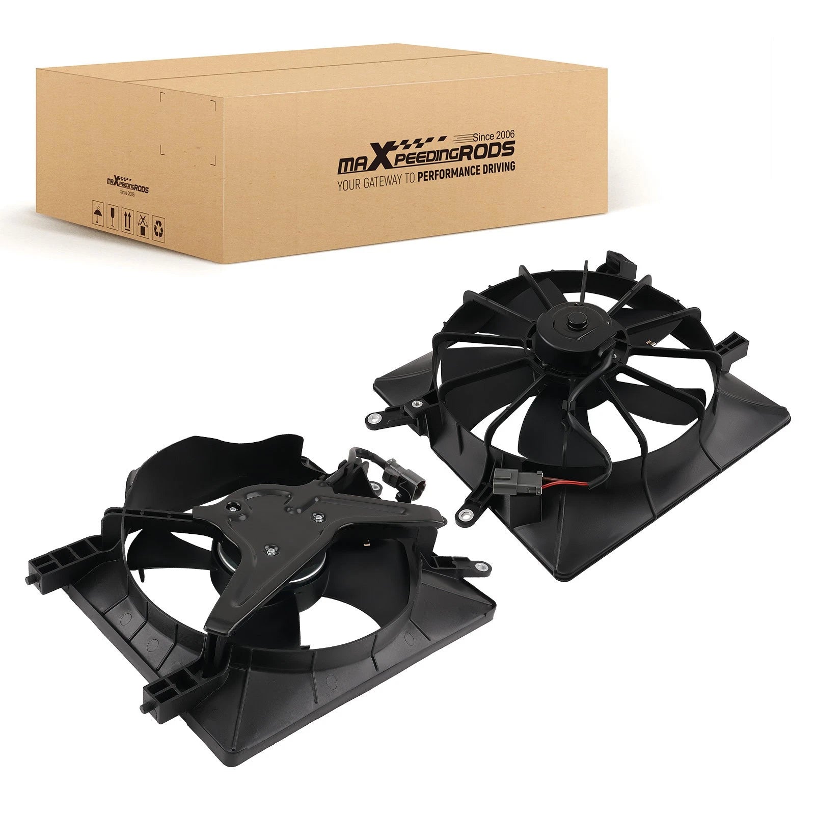 Cooling Fan Assembly for Honda Civic LX/Si (2001–2005) 600380 19020PLC003