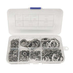 270Pcs Anti-Loosening Washers for Reliable Fastening (304 Stainless Steel)