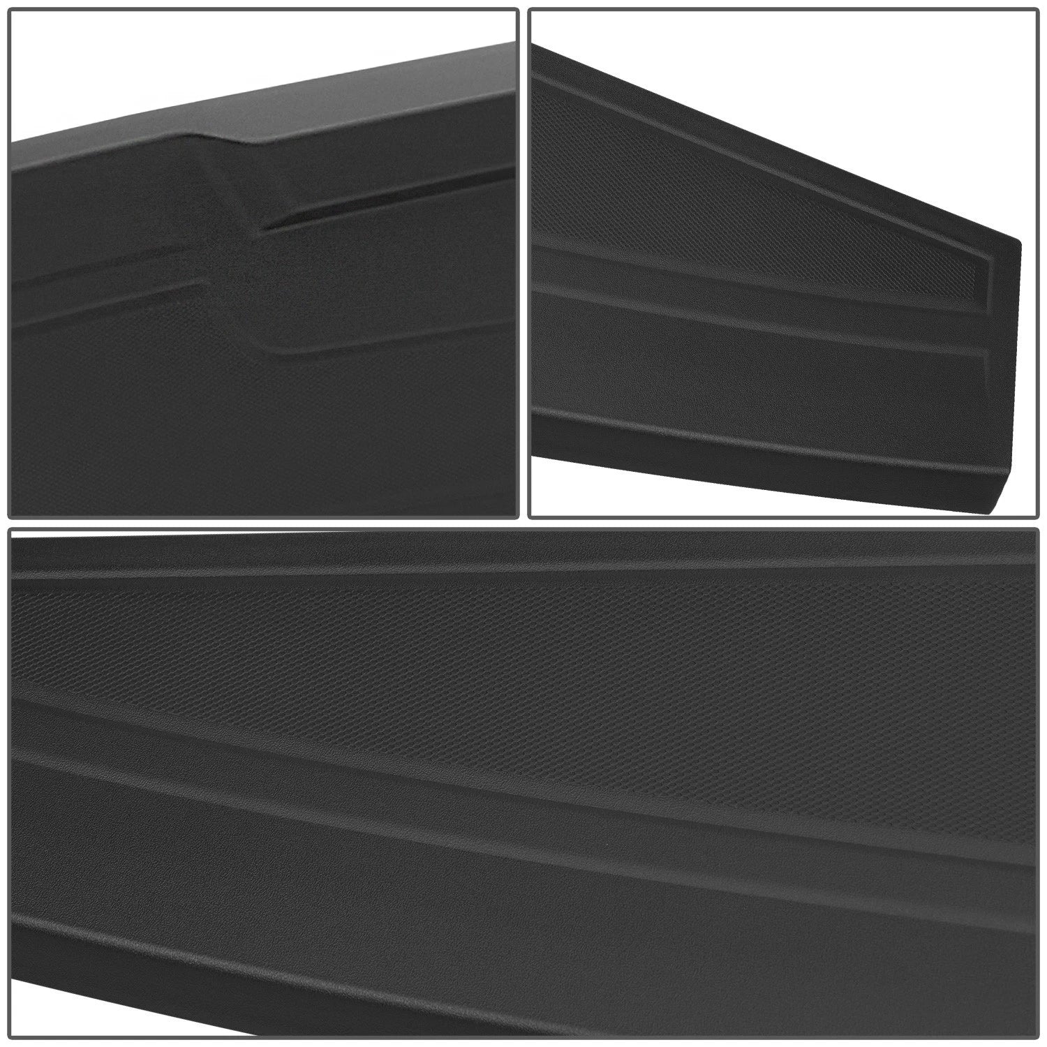 Rear Upper Tailgate Molding for Silverado/Sierra 1500 (2019–2023) Black