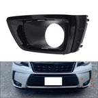 Front Bumper Fog Light Bezel Black for Subaru Forester (2014-2018)