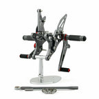 Rearsets Footpegs Pedal for Kawasaki ZX-6R Ninja (2009–2020) T9