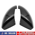 2X Gloss Black Side Wing Mirror Cover Cap for Nissan Altima (2019–2025)