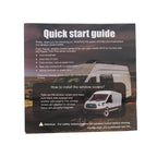 Blackout Crew Window Cover for Ford Transit Van (2015–2023) UV Protection