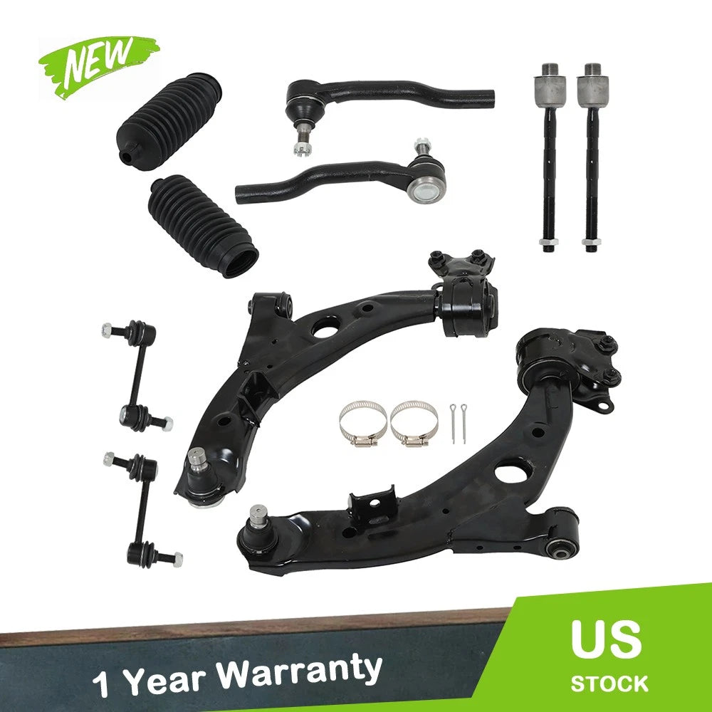 Set of 2 Front Lower Control Arms for Ford Edge Lincoln MKX (2007–2014)
