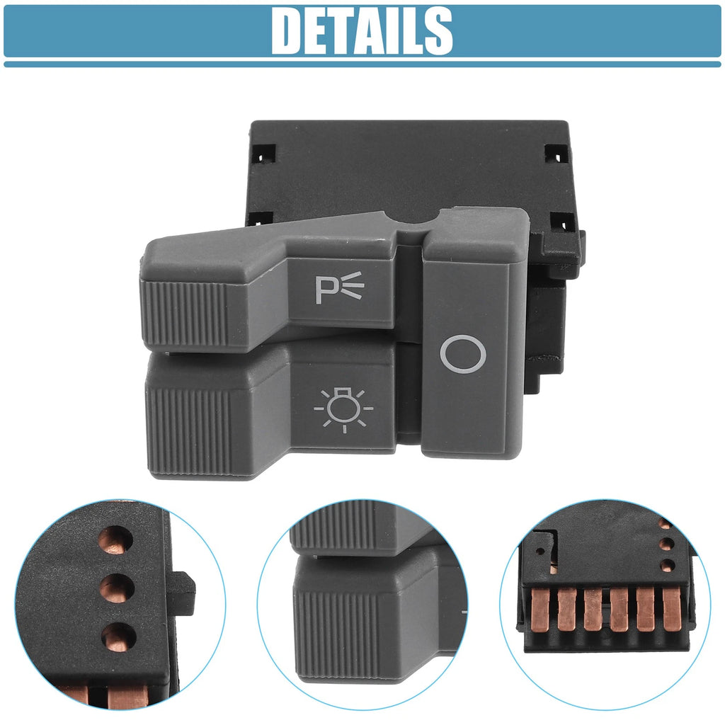 Headlight Switch for Chevy (Black Gray Copper Tone)