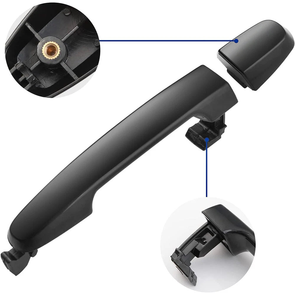 Rear Left & Right Exterior Door Handle for Toyota RAV4 & Camry (2001–2012)