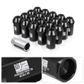 20Pcs J2 Aluminum M12x1.5 Closed End Acorn Lug Nuts for (N/A)