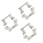 Set of 3 White Plastic Supports for 4510 Sander Vibration Frame