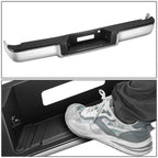 Set of 2 Chrome Oval 5" Side Step Nerf Bars for Ford F150 (2009–2014)