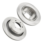 2X Vented Rear Disc Brake Rotors for 2012-2018 Ford F-150 (6-Lug)