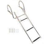Stainless Steel Telescoping Dock Ladder for Boats (2/3/4/5 Steps)