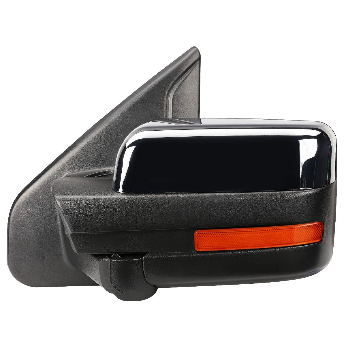 Foldable Chrome Powered Side View Mirror for Ford F150 (2004–2014)