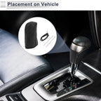 1 Pc Gear Shift Knob Cover for Nissan Tiida (2004–2012) Pebbled Black