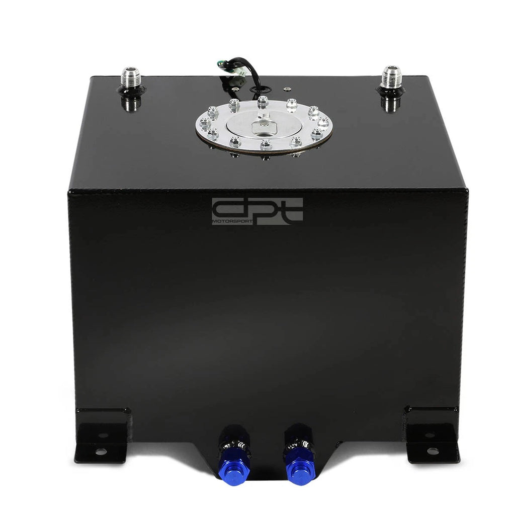 8 Gallon Lightweight Black Coat Aluminum Race Fuel Cell Tank for Universal