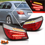 Sequential OLED Turn Signal Tail Brake Light for BMW E60 Sedan (2004–2007)