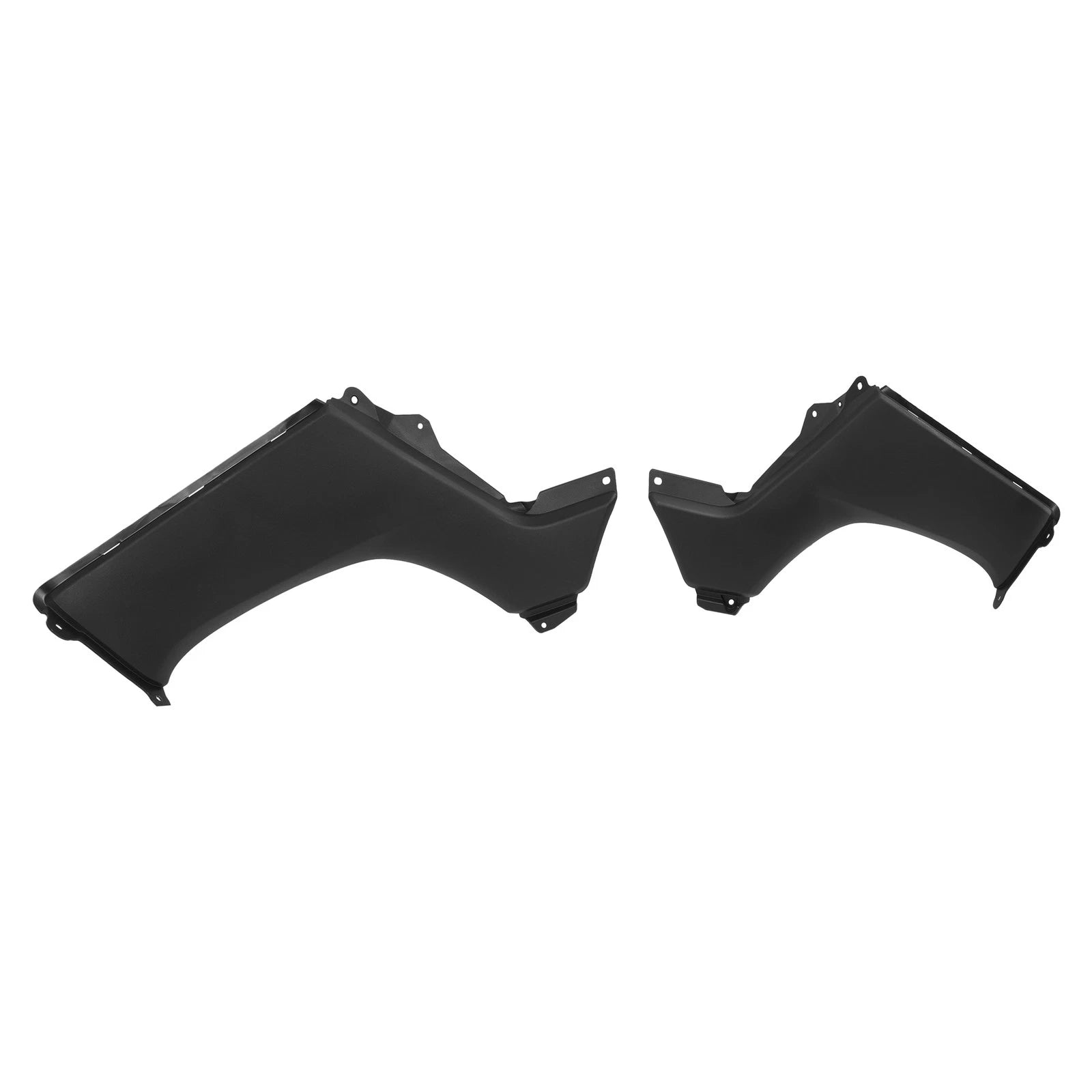 Side Tank Covers for Honda Rancher 350 TRX350 (2000–2003) - Black Pair