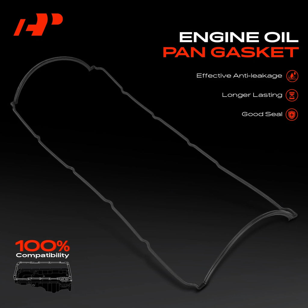 Engine Oil Pan Gasket for Chevy Express 3500 GMC Sierra 3500 (2003–2021)