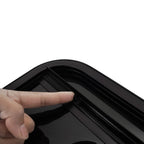 2 Pack Black Replacement Windows for RV Teardrop Style (14" W x 16" H)