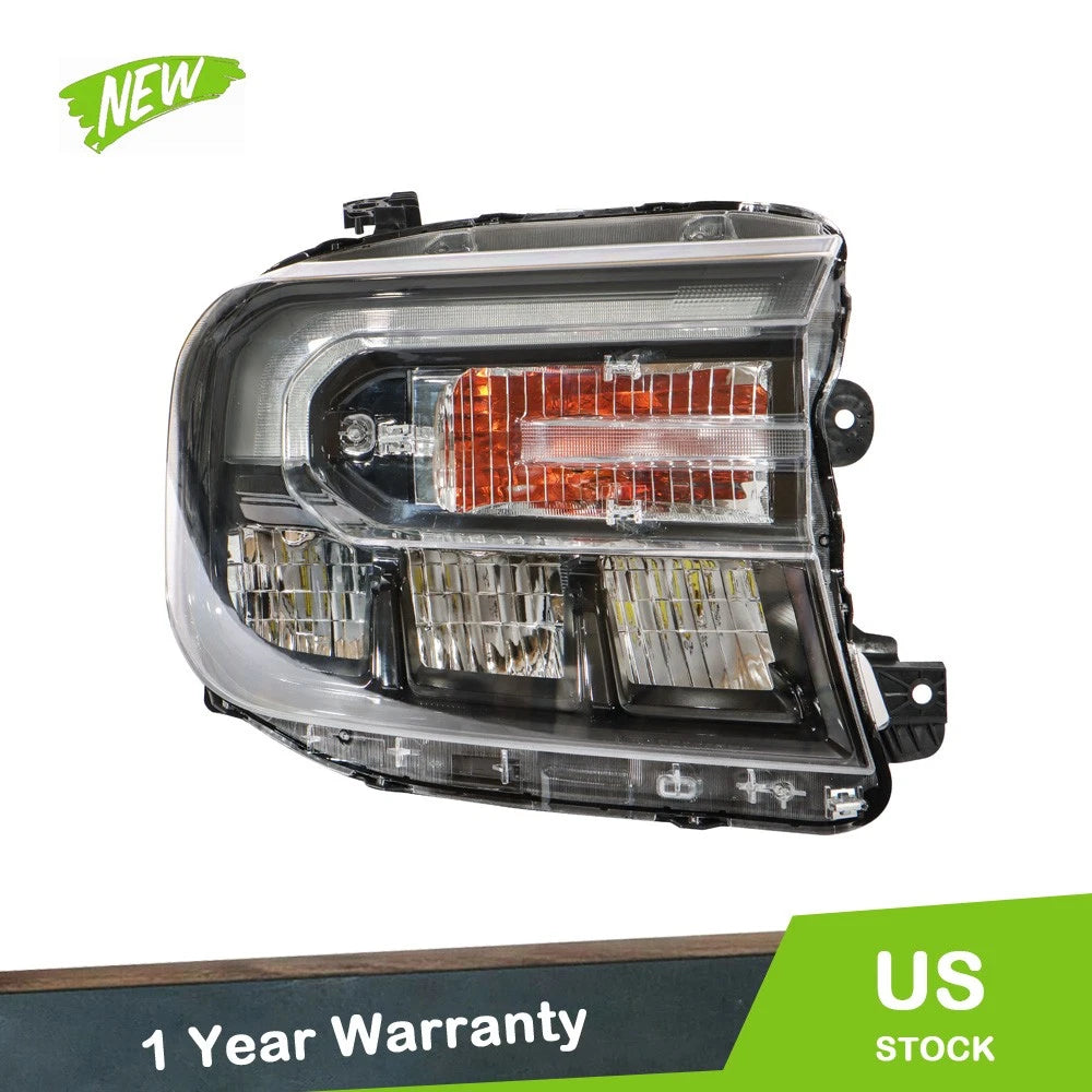 LED Black Headlight Assembly for Ford Maverick (2022–2024) w/DRL Right Side