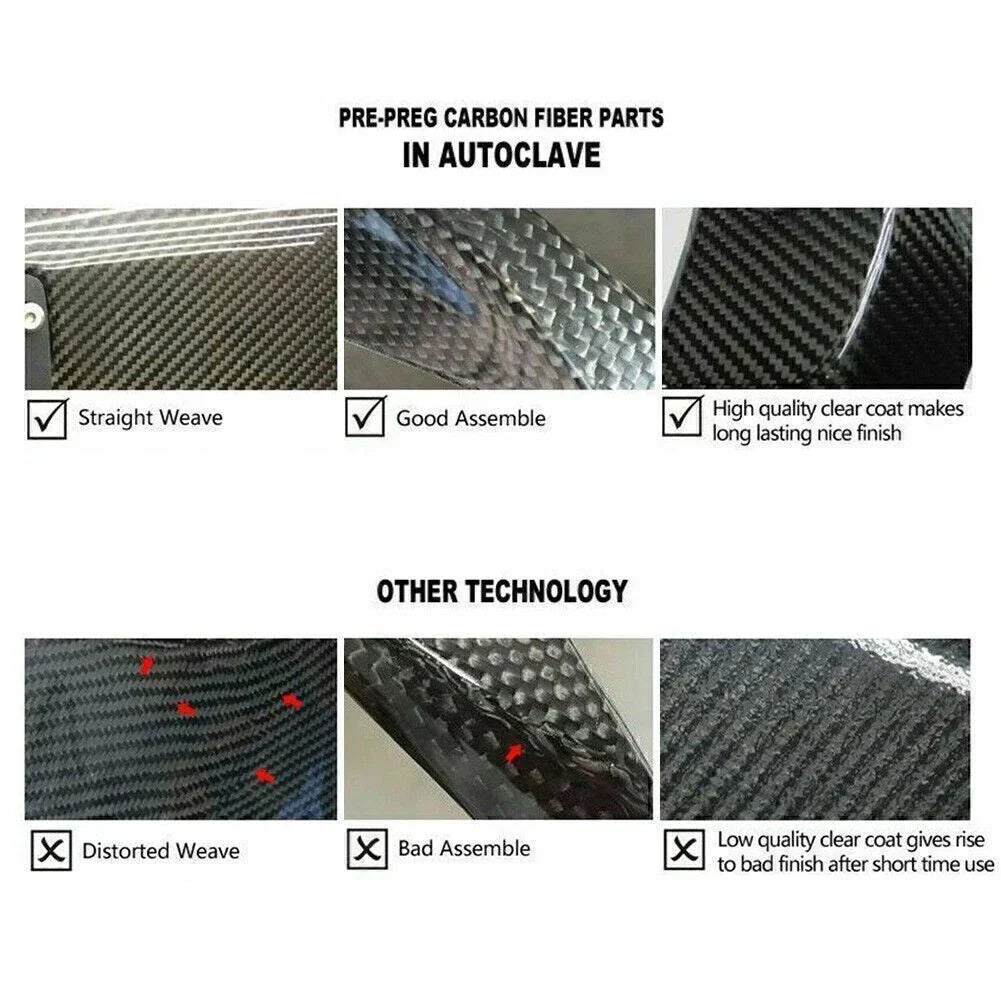 Windscreen Carbon Fiber Pattern for Ducati Monster 696 796 1100 (2008-2015)