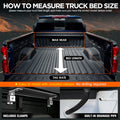 Retractable Tonneau Cover for Ford Maverick (2022–2026) w/ 2x Mounting Rails