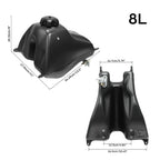 Fuel Gas Tank for Honda CRF70 CRF80 CRF100 (2004–2023)