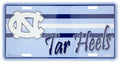 North Carolina Tar Heels License Plate for Car Truck (Metal Sign)