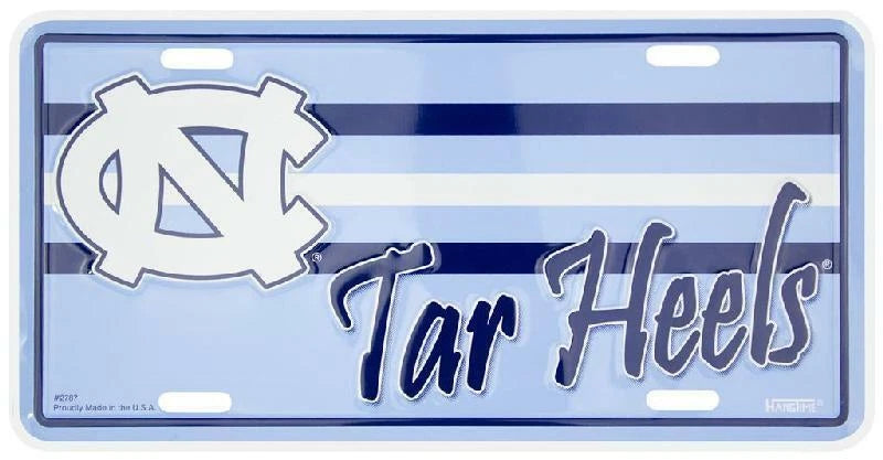 North Carolina Tar Heels License Plate for Car Truck (Metal Sign)