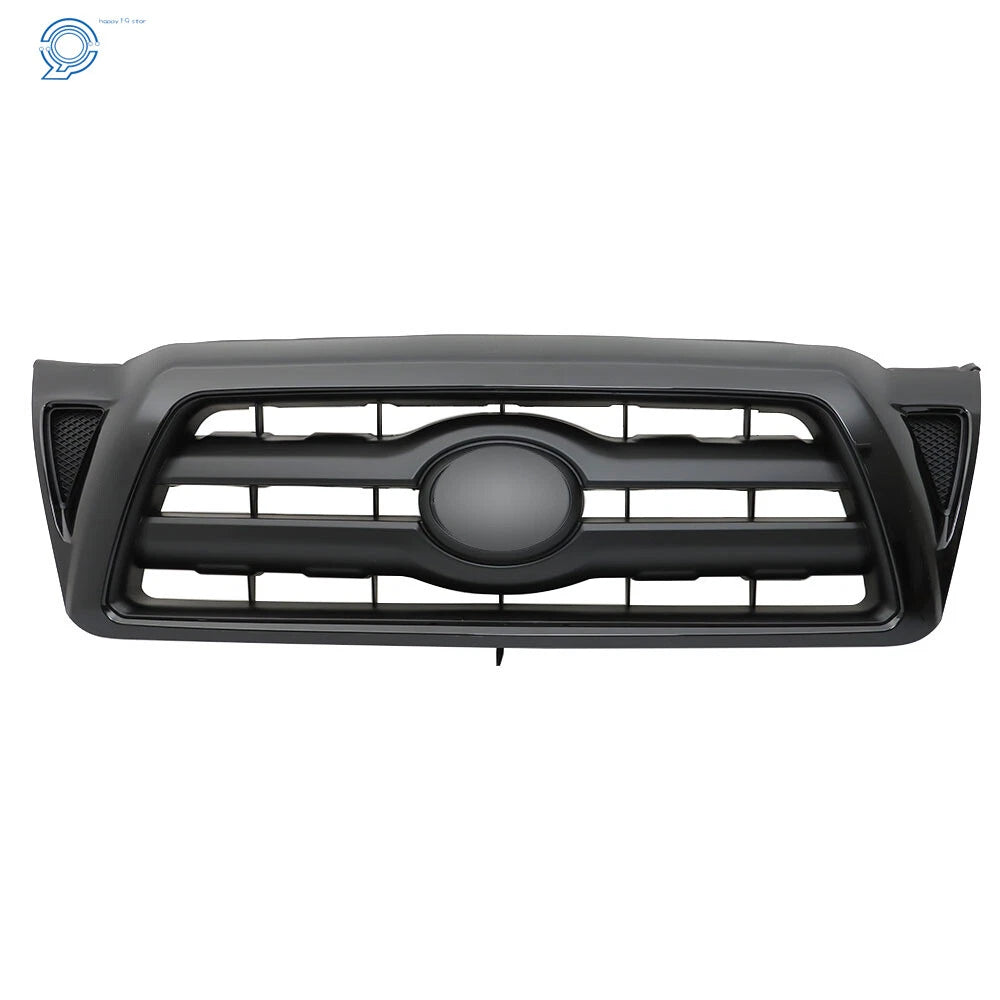 Gloss Black Front Bumper Grill for Toyota Tacoma (2005-2011)