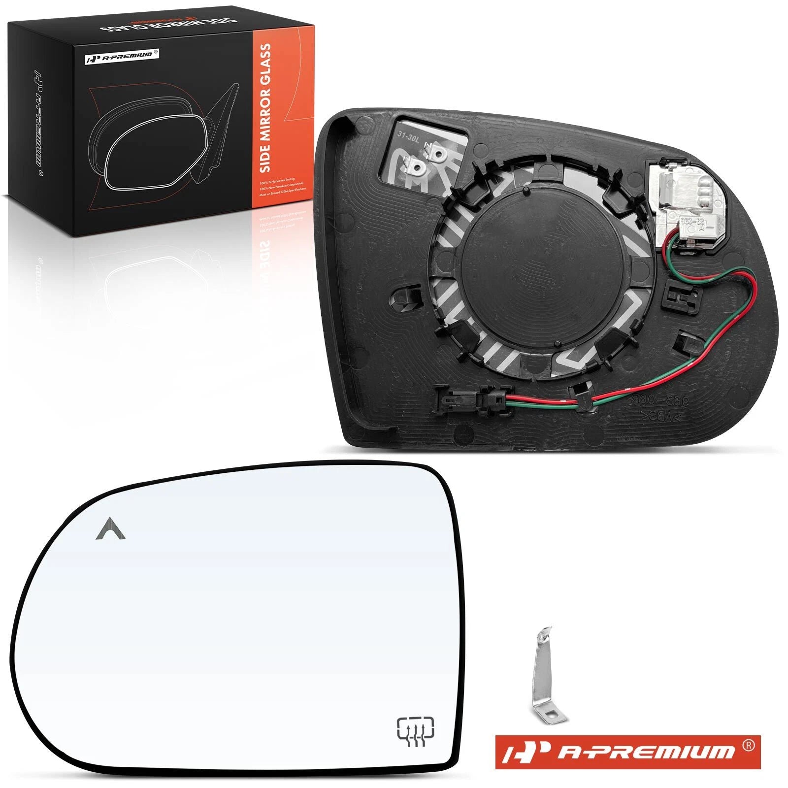 Heated Blind Spot Driver Power Mirror Glass for Jeep Cherokee