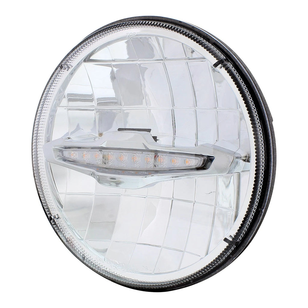 LED Headlight 7 Inch High Power with Amber Position Light for Ultrx (2021–2021)