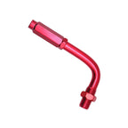 Throttle Cable Adjuster Tool for Motorcycle Dirt Bike (90 Degree, Aluminum, Red)