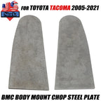 2X BMC Body Mount Chop Steel Plate for Toyota Tacoma (2005–2021)