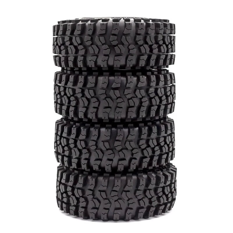 2.2" Rubber Tire Set of 4 for Axial Wraith Capra D90 (1/10 RC Crawler)
