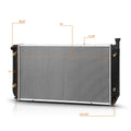 Aluminum Cooling Radiator DPI-1521 for Chevy/GMC C/K Pickup Suburban (1994–2000)