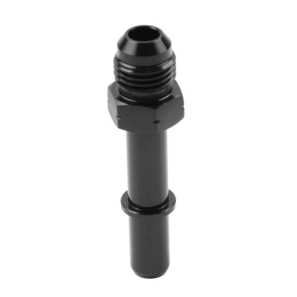 6AN Male to 5/16" Male EFI Fuel Rail Fitting for SAE Quick-Disconnect