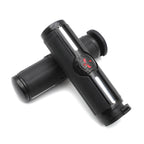 1" 25mm Black Skull Hand Grips for Harley Davidson (Custom, Dyna, Softail, Touring)