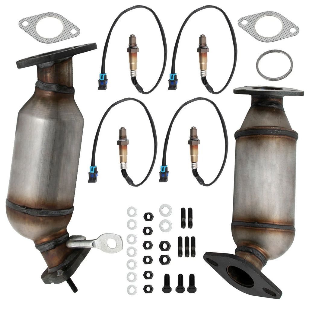 Catalytic Converter Set with Oxygen Sensor for Enclave Traverse Acadia (2012-2017)