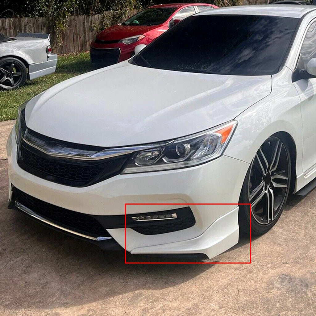 Set of 4 Bumper Lip Splitters for Honda Accord 4DR (2016–2017)