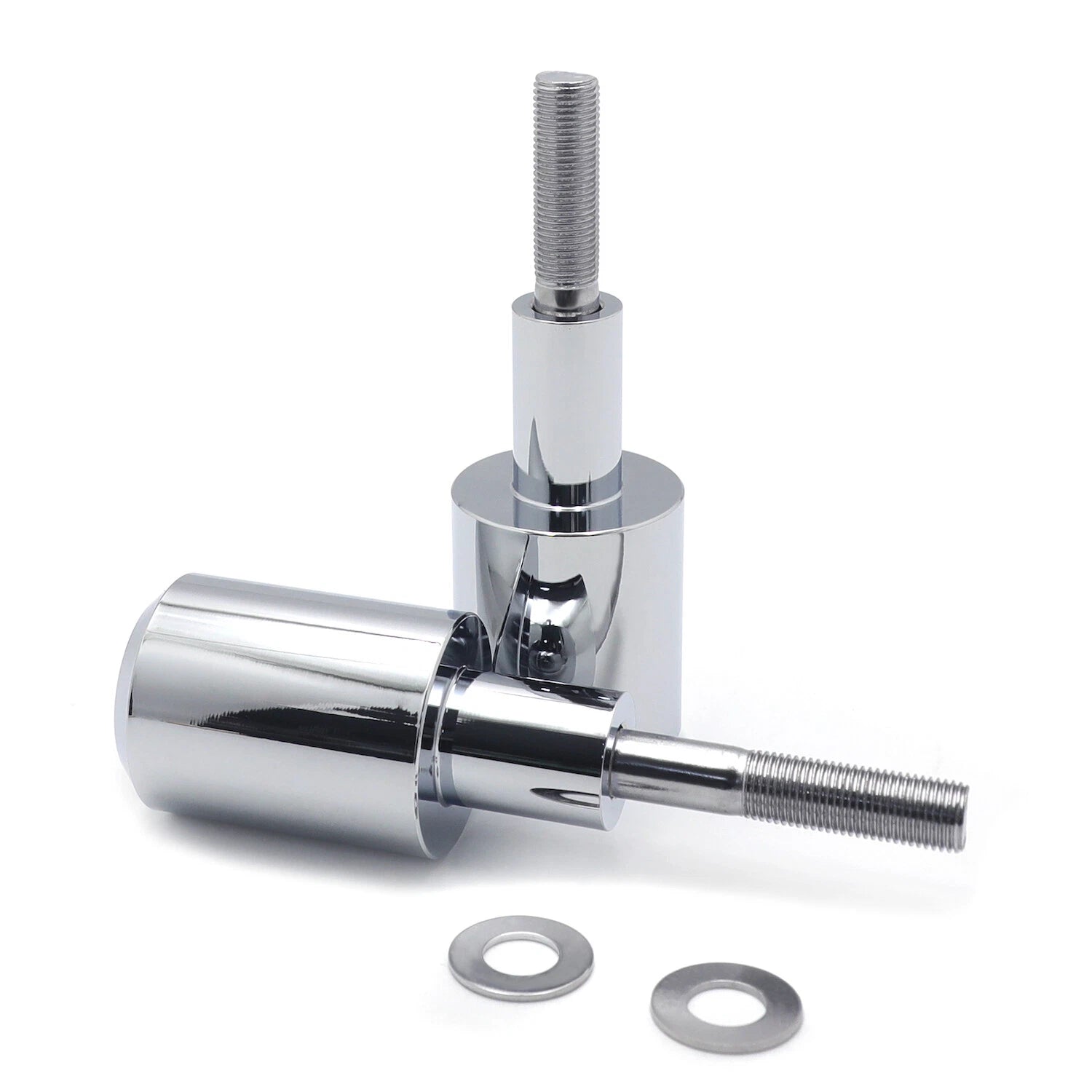 Chrome Aluminum Frame Sliders for Honda CBR 600RR (2003–2006)