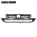 Chrome Front Upper & Lower Honeycomb Grille for Honda CR-V (2010–2011)