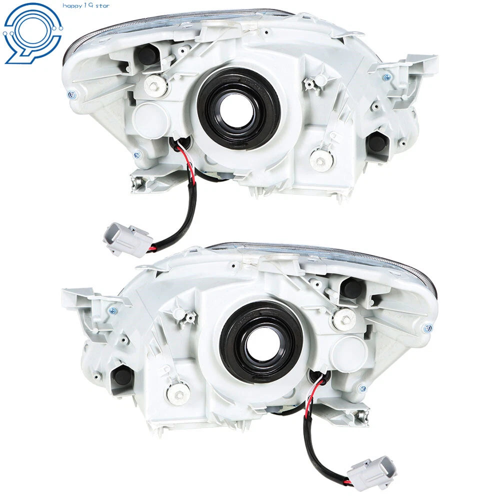 Set of 2 Halogen Headlights for Toyota Yaris Sedan (2007–2011)