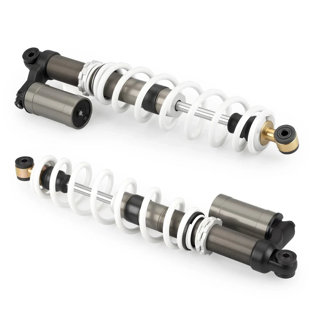 White Air Front Shocks Absorbers Left+Right for Polaris RZR 800 S (2009–2012)