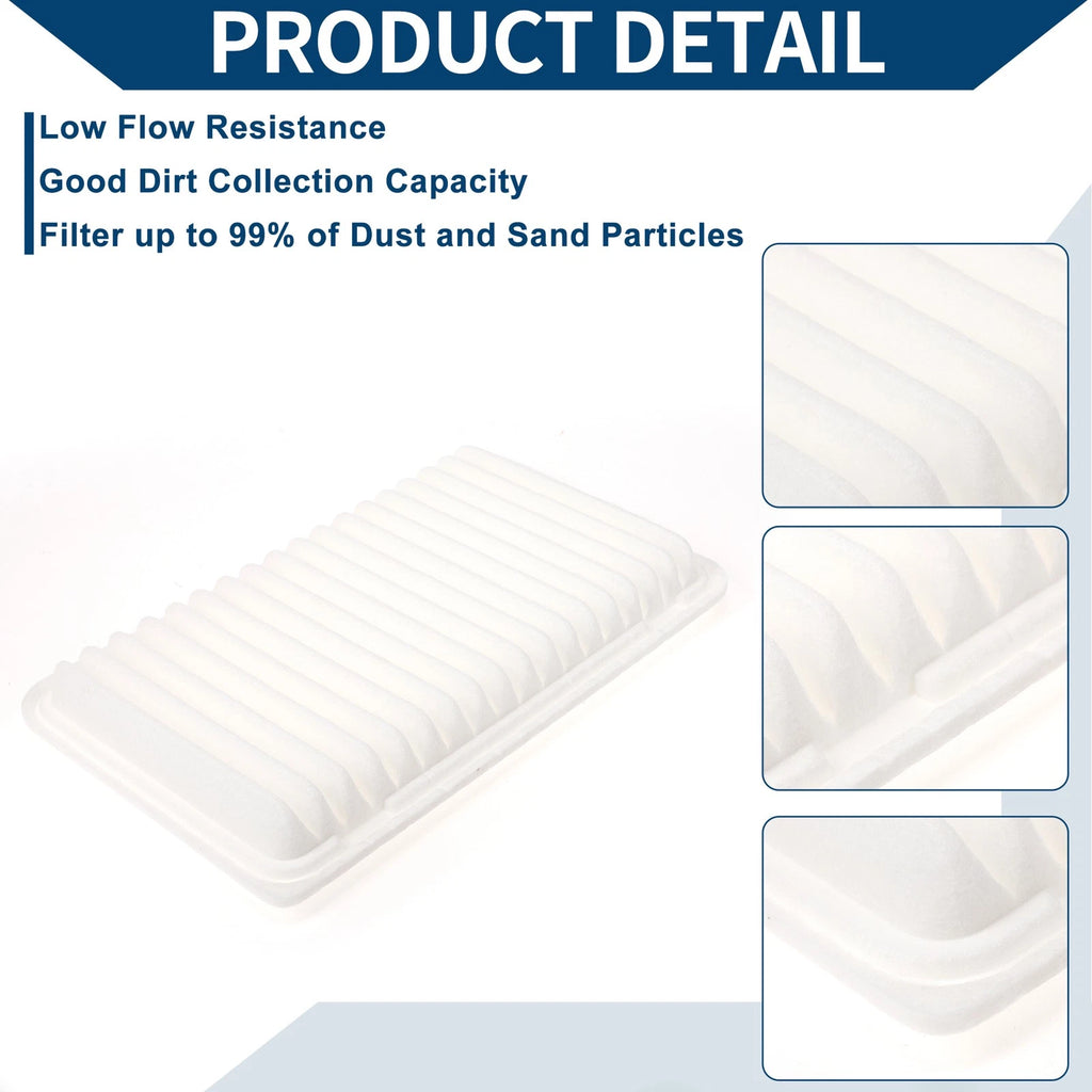 Set of 2 Engine Air Filters No.17801-YZZ01 for Lexus ES330 (2002–2006)