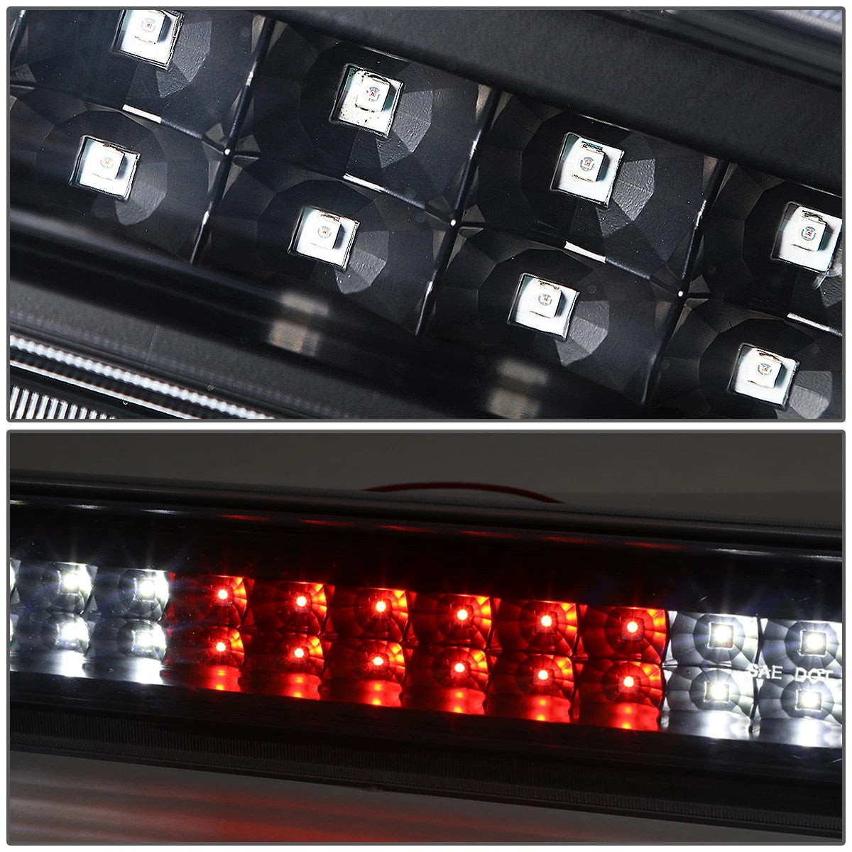 Dual Row LED Third Tail Brake Light for Colorado Canyon (2015–2018)