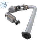 Front Catalytic Converter for Jeep Wrangler 4.0L L6 (2000-2003)