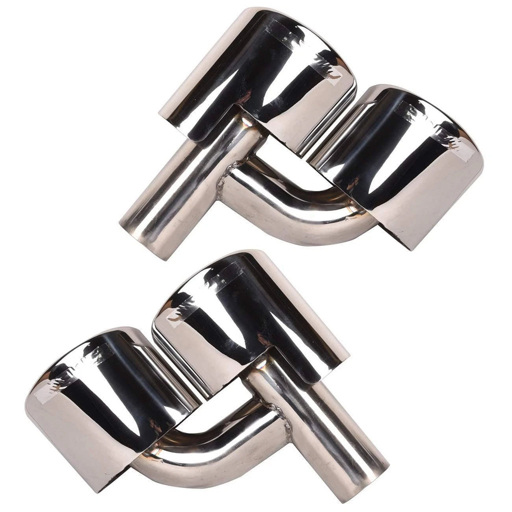 Exhaust Muffler Pipe Tips for Mercedes Benz C-Class W204 (2008–2015)