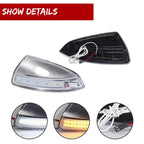 Switchback LED Mirror Signal Lights for Benz C-Class W204 (2008–2014)