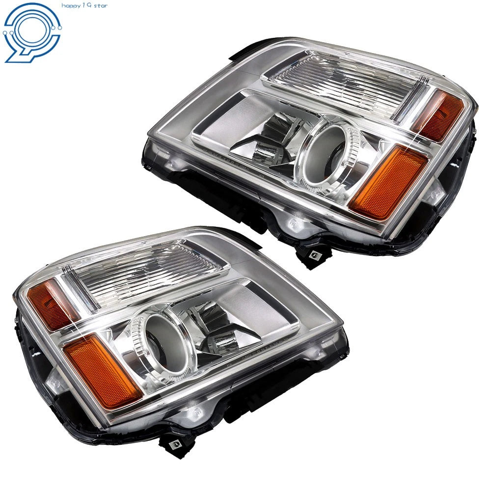 Headlight Assembly Set for GMC Terrain SL/SLT/SLE (2010–2015) Halogen